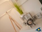 4-Sterne-Ferienhaus Anima mit Sauna, Kamin und Badeteich - Detail Wohnbereich
