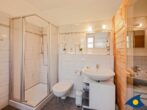 4-Sterne-Ferienhaus Anima mit Sauna, Kamin und Badeteich - Badezimmer 1 mit Sauna und Dusche