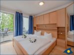 Villa Strandperle, Whg. 18 - Schlafzimmer mit Doppelbett