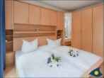 Villa Strandperle, Whg. 18 - Schlafzimmer mit Doppelbett