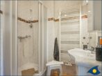 Haus Kiefernduene Balkonstudio links - Bad mit Dusche