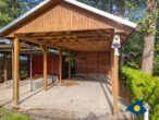 Reetdachhaus Ostseeglück im Birkenhain - Carport