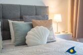 Fräulein Loddin Whg. Willi - Schlafzimmer mit Doppelbett