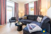 Villa Lucie-Else Whg. 04 Backbord - Wohnbereich mit Schlafcouch