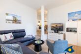 Villa Lucie-Else Whg. 04 Backbord - Wohnbereich mit Schlafcouch