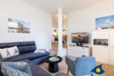 Villa Lucie-Else Whg. 04 Backbord - Wohnbereich mit Schlafcouch