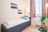Villa Lucie-Else Whg. 04 Backbord - Schlafzimmer mit ausziehbarem Bett